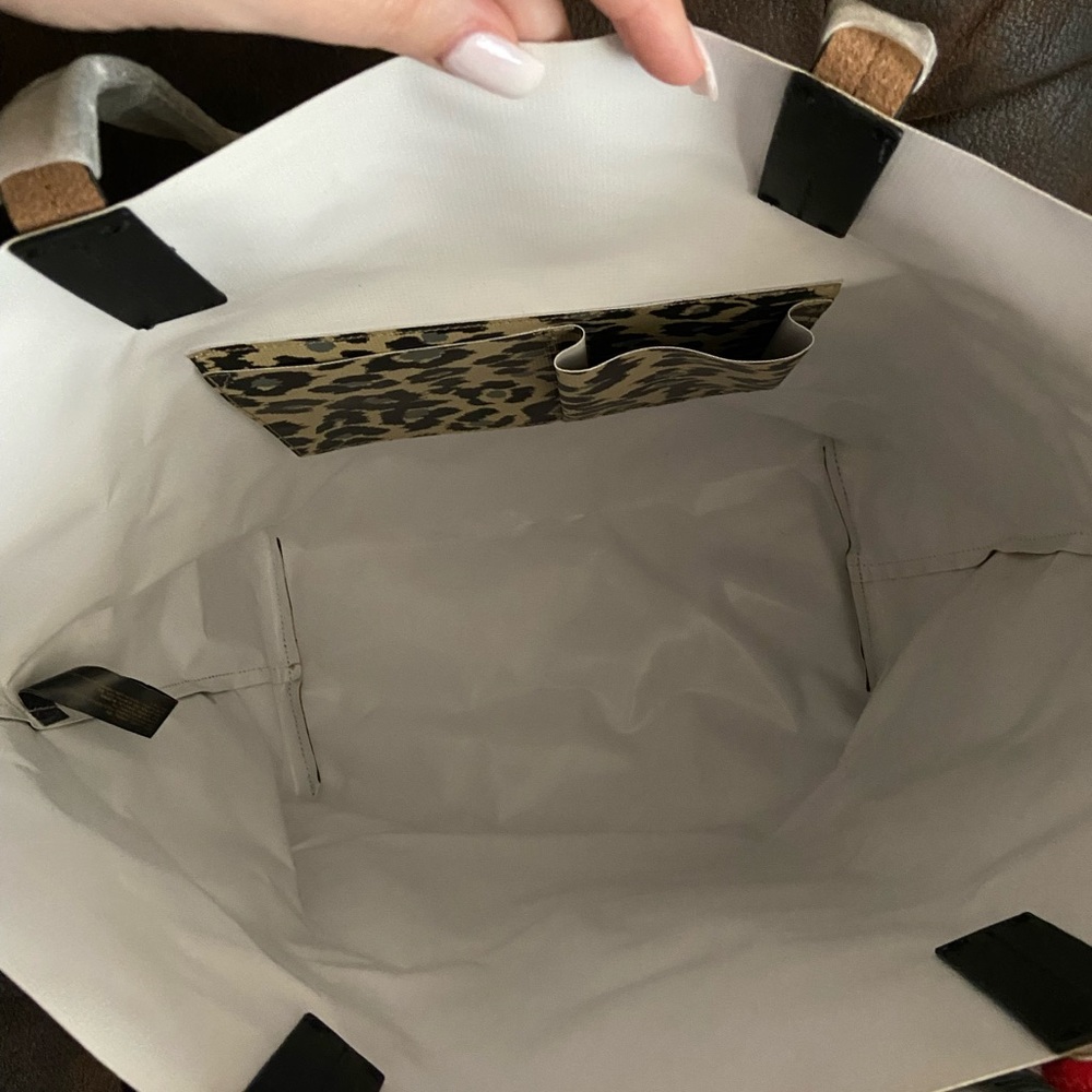 Juicy Couture Leopard/Cheetah Print PVC Tote Bag - NEW - Picture 6 of 9